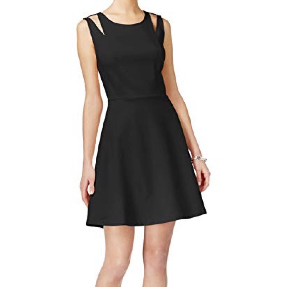 bar iii black dress